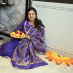 Royal Violet Zari Work Kurta Set - Image 3