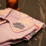 Fuchsia Radiance Mirror Work Kurta Set - Image 3