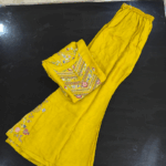 Embroidered Sunny Yellow Kurti - Image 5