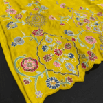 Embroidered Sunny Yellow Kurti - Image 4